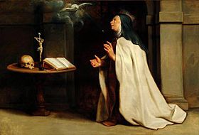 The Appearance of the Holy Spirit before Saint Teresa of Ávila